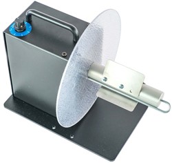 Labelmate Mini-CAT MC-10 label rewinder with 76mm core holder