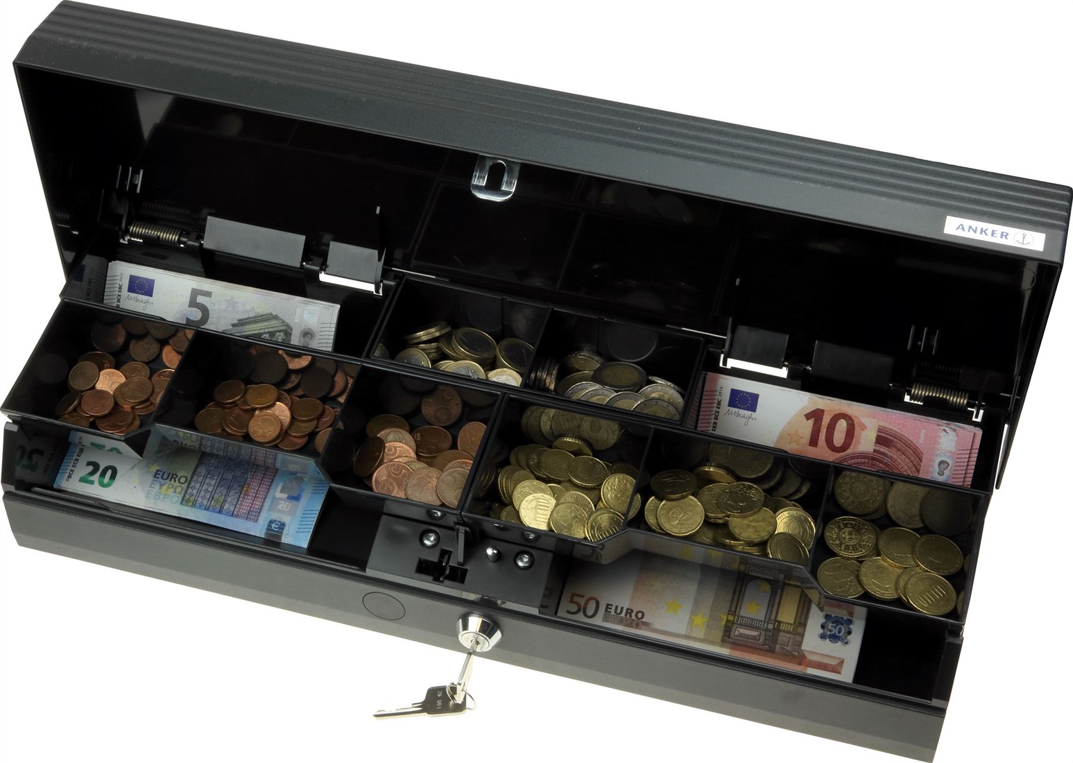 Cash Drawer Anker Scc Standard Lock 001 Dark Grey Ral 7021