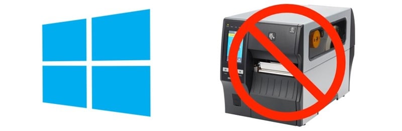 Zebra printers Unable to Print After Installing Windows Update