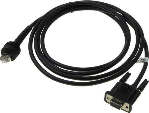 Serial cable straight 2.00m IP67 for Datalogic PowerScan 9600