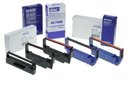 Ribbons for receipt printers