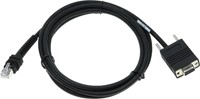 Serial cable straight industrial 2.00m for Zebra barcode scanners