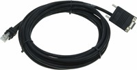 Serial cable straight industrial 4.60m for Zebra barcode scanners
