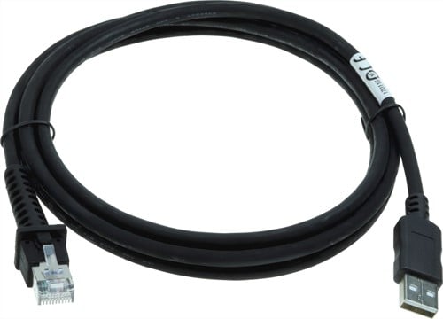 Datalogic 90A052258 USB kabel zwart