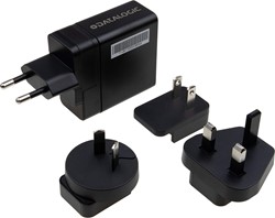 Power Supply with USB-A connection and regional plugs for Memor 12, 17, 30, 35