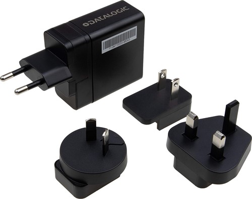 Power Supply with USB-A connection and regional plugs for Memor 12, 17, 30, 35