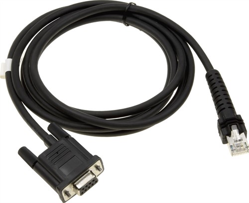 Serial cable straight 1.80m for Datalogic PowerScan