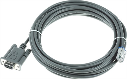 RS232 cable straight 4.50m for Datalogic Magellan 3450VSi, 3550HSi