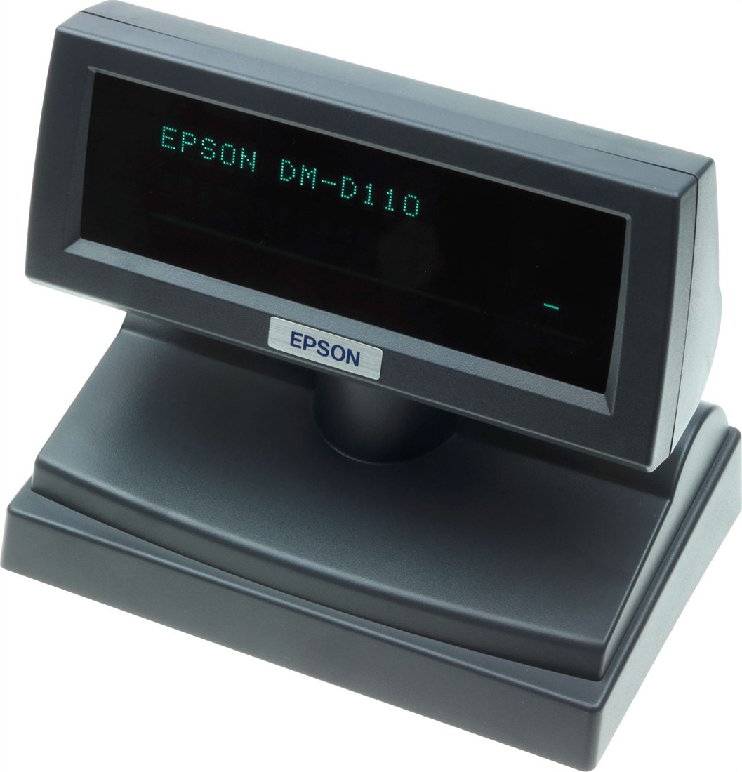 1X EPSON Kundendisplay USB DM-D110  Kundenanzeige M58DC Customer Display Dunkle