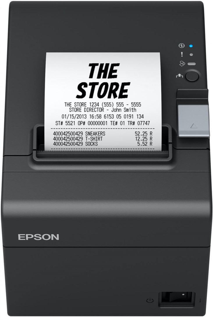 Imprimante de tickets Epson TM-T20(USB 2.0 / Série) – Dabakh