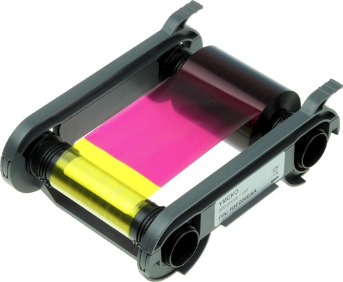 YMCKO Printer ribbon for Evolis Edikio, Primacy, Zenius (200 prnt.)