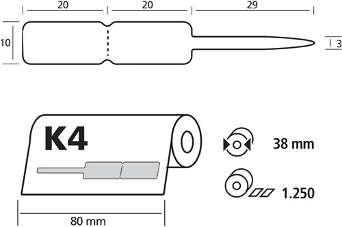 eXtra4 34 1069 K4 labels
