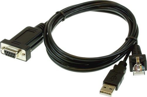 RS232 cable black for Glancetron 1290