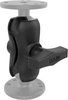 RAM Double Socket Arm Short - Ball C w. Mounts