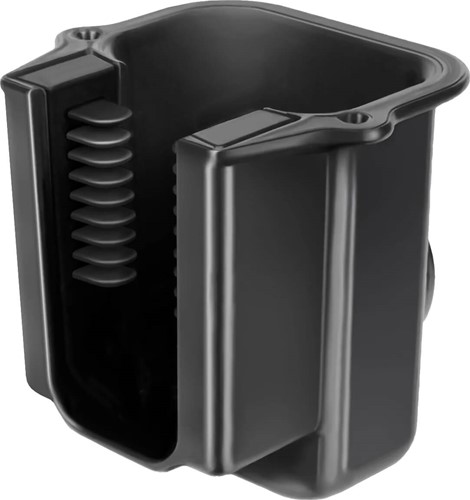 Universal holder for barcode scanners