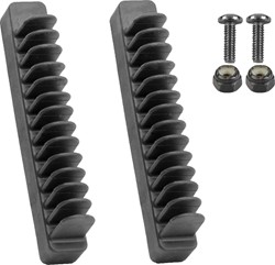Fins for universal holder for mobile computers