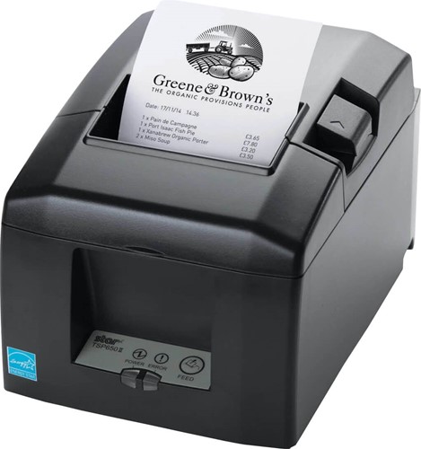 Star TSP654 II receipt printer dark grey (CloudPRNT HI-X)