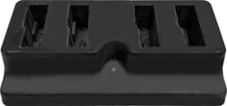 4-Slot charging cradle with power supply for Unitech WD200