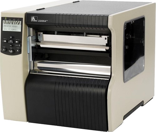 Zebra 220Xi4 300dpi Rewind-Dispenser (USB-PAR-SER-ETH)