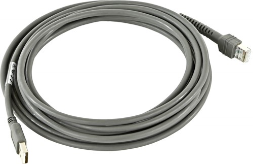 USB straight 4.60m for Zebra barcode scanners