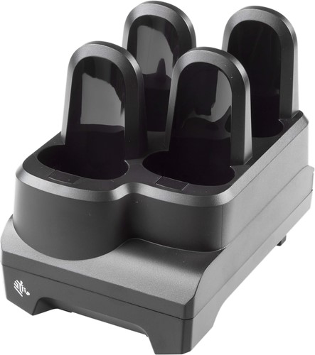 4-Slot charge only cradle with power supply for Zebra CS60