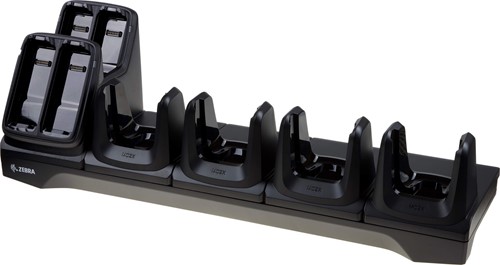 4+4-Slot charge only cradle for Zebra MC2200, MC2700