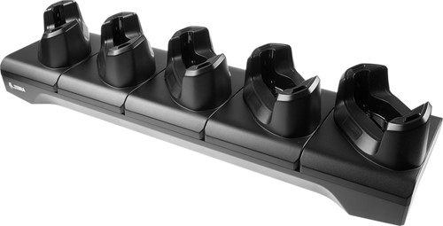 5-Slot charge and communication cradle for Zebra TC22, TC27