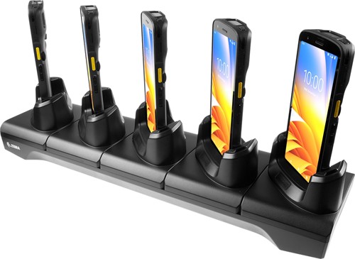 Zebra CRD-TC2L-BS5CO-01 5-Slot Charge Only Cradle for TC22-TC27 with TC27's