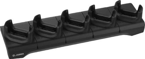 5-Slot charge-only cradle including power supply for Zebra TC51-TC52-TC56-TC57
