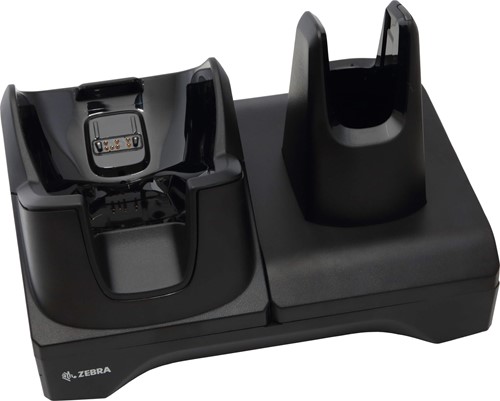 Charge and communication cradle for Zebra TC8000, TC8300