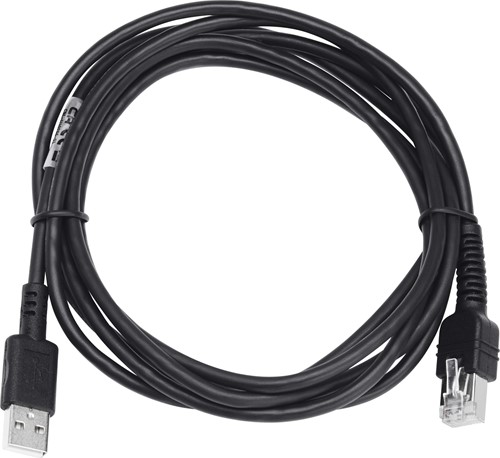 USB cable straight with straight plug for Zebra DS55 (7 ft.)