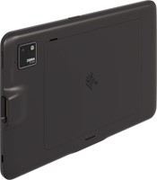 Zebra ET401 10" Enterprise Tablet back side with barcode scanner