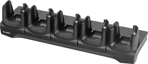 5-Slot charge and communication cradle for Zebra MC3300, MC3300x, MC34xx