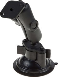 Mount with suction cup for vehicle cradle