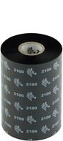 Zebra 2100 Wax ribbon 110 mm x 450 meter