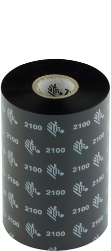 Zebra 2100 Wax ribbon 110 mm x 450 meter