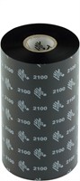 Zebra 2100 Wax ribbon 131 mm x 450 meter