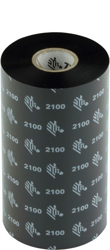 Zebra 2100 Wax ribbon 131mm x 450m