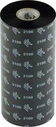 Zebra 2100 Wax ribbon 174mm x 450m