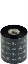 Zebra 2100 Wax ribbon 80mm x 450m