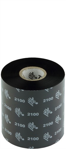 Zebra 2100 Wax ribbon 80mm x 450m
