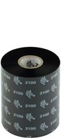 Zebra 2100 Wax ribbon 89mm x 450m