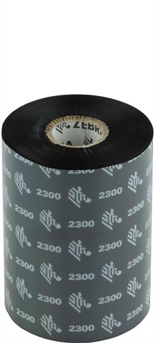 Zebra 2300 Wax ribbon 102mm x 450m