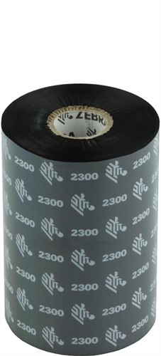 Zebra 2300 Wax ribbon 110mm x 450m