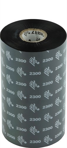 Zebra 2300 Wax ribbon 131 mm x 450 meter