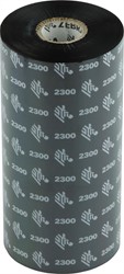 Zebra 2300 Wax ribbon 156mm x 450m