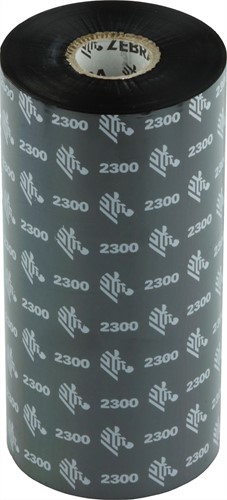 Zebra 2300 Wax ribbon 220mm x 450m