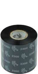 Zebra 2300 Wax ribbon 60mm x 300m