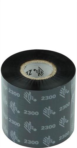 Zebra 2300 Wax ribbon 60mm x 300m