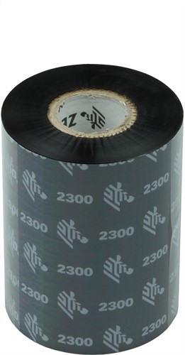 Zebra 2300 Wax ribbon 83mm x 300m